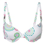 Abecita Eye Catching Padded Bra. Formet og vattert bikinioverdel.

