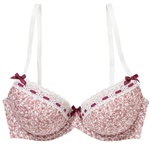Abecita Heidi Padded T-shirt Bra. Søt vattert bøylebh med fine detaljer. 
 
